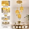 Modern and simple household chandeliers for living room, dining room and bedroom lighting, creative chandeliers with warm and cozy lighting decoration Item Picture